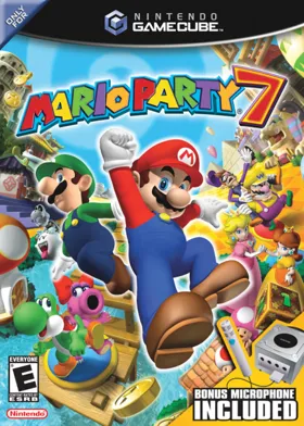 Mario Party 7 box cover front